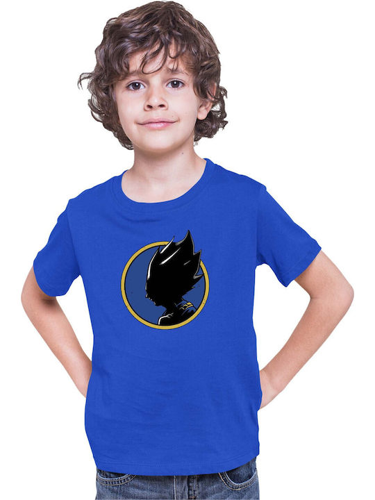 Kinder T-Shirt Dragon Ball Z Tralala Vegeta Sil...