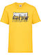 Kid T-shirt Epic Games Tralala Battle Royale Fortnite 7 Yellow