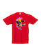 Kinder T-Shirt Marvel Avengers Tralala Marvel Wolverine Rot