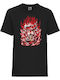 Детска тениска Японска анимация Манга Аниме Комикси Тралала Наруто Итачи Учиха Акацуки Вар-047 Черна