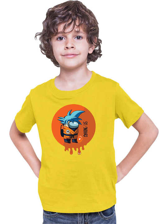 Kid T-shirt Dragon Ball Z Tralala Goku Among Us...