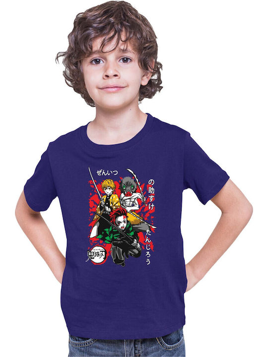 Kid T-shirt Demon Slayer Kimetsu No Yaiba Trala...