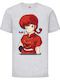 Kid T-shirt Tralala Ranma Saotome Japan Animation Grey