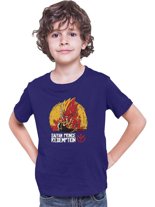 Kid T-shirt Dragon Ball Z Tralala Vegeta Saiyan...
