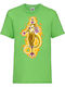Kinder T-Shirt Japan Animation Tralala Dragon Ball Z 08 Limette