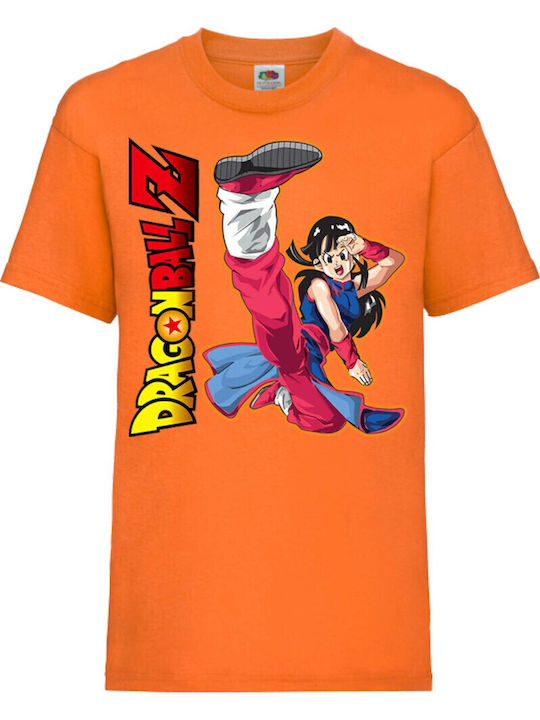 Tricou pentru copii Japonia Animație Tralala Dragon Ball Z 02 Portocaliu