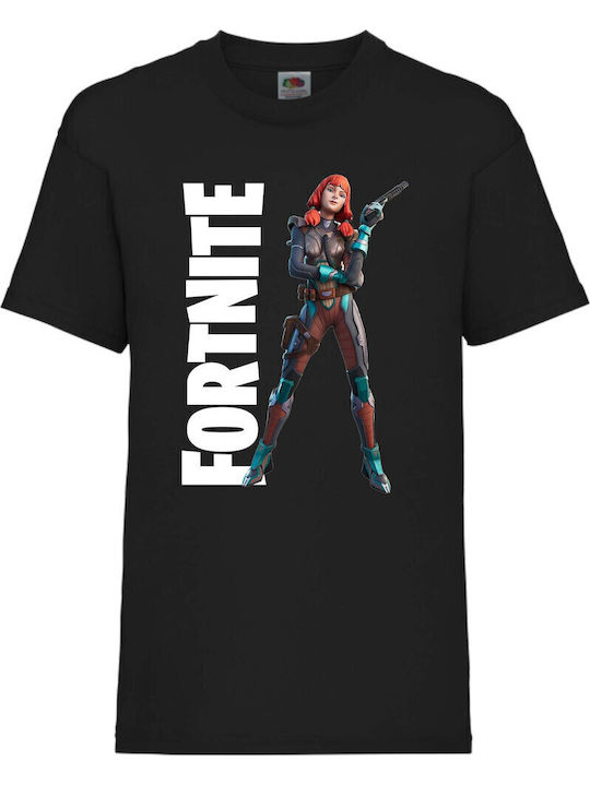 Детска тениска Epic Games Tralala Battle Royale Fortnite Imagined 1 Черна