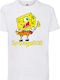 Детска тениска Tralala Spongebob 2 Бяла