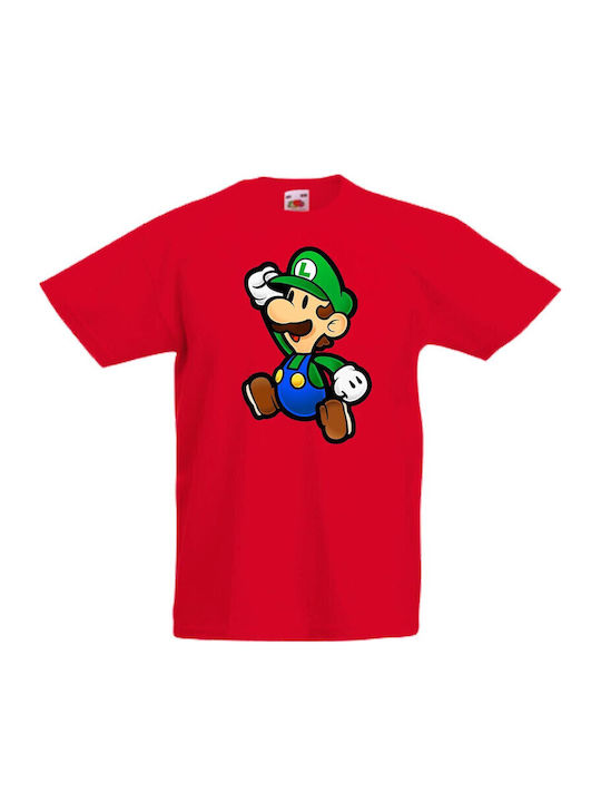 Kinder T-Shirt Tralala Super Mario Luigi Mario ...
