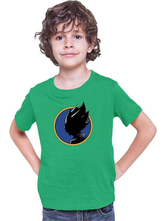 Kinder T-Shirt Dragon Ball Z Tralala Vegeta Sil...