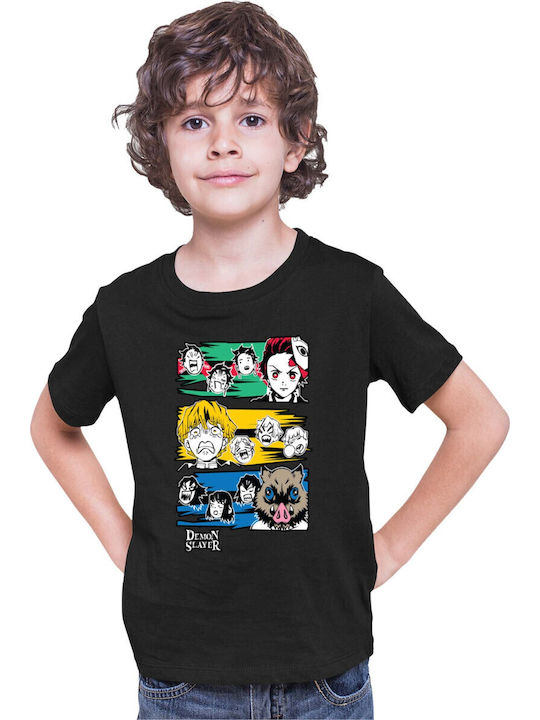 Tricou Copii Demon Slayer Kimetsu No Yaiba Tral...