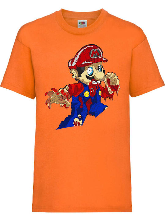 Детска тениска Super Mario Tralala Mario Zombie...