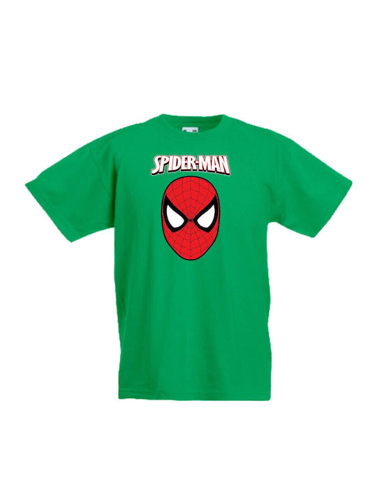 Kid T-shirt Tralala Spiderman 9 Green