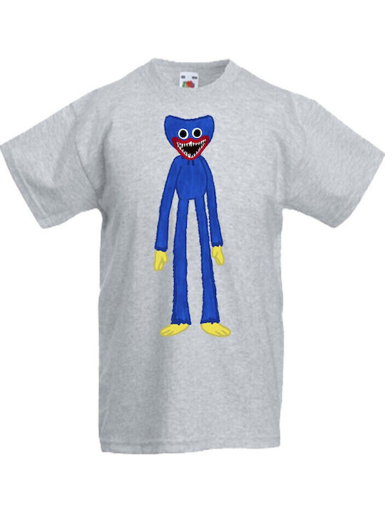 Kid T-shirt Poppy Playtime Tralala Grey