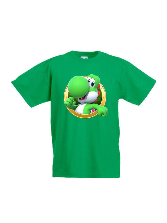 Kid T-shirt Tralala Super Mario Yoshi 13 Green