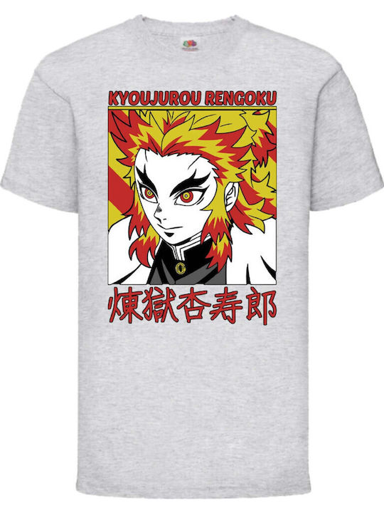 Kinder T-Shirt Tralala Demon Slayer Kyojuro Ren...