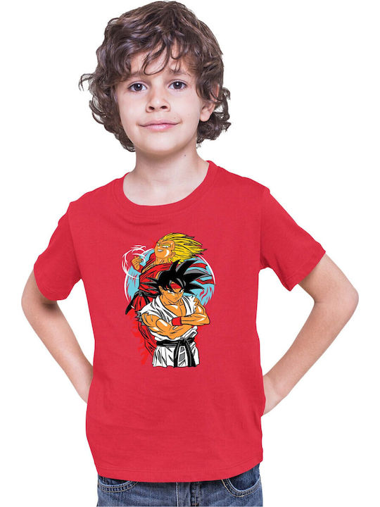 Kid T-shirt Dragon Ball Z Tralala Goku Street F...