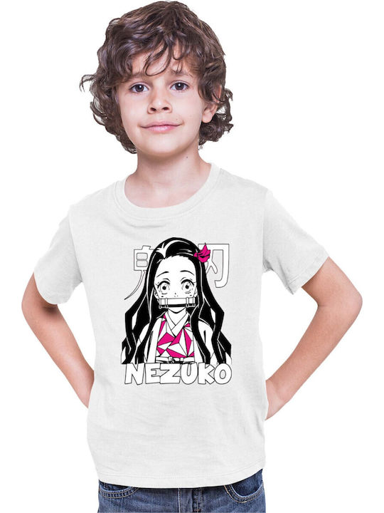 Kinder T-Shirt Demon Slayer Kimetsu No Yaiba Tr...
