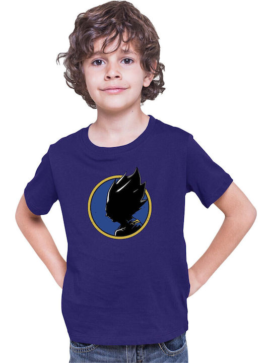 Kinder T-Shirt Dragon Ball Z Tralala Vegeta Sil...