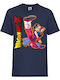 Kinder T-Shirt Japan Animation Tralala Dragon Ball Z 02 Marineblau