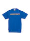 Kid T-shirt Tralala Minecraft Logo 2 Blue