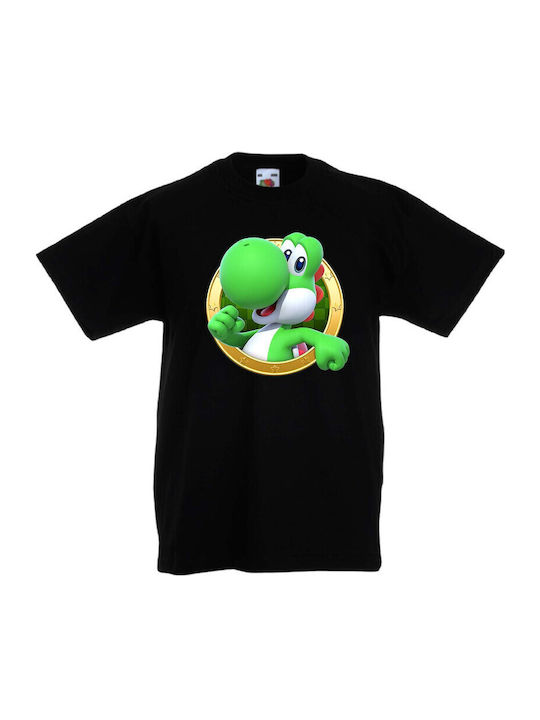 Kid T-shirt Tralala Super Mario Yoshi 13 Black