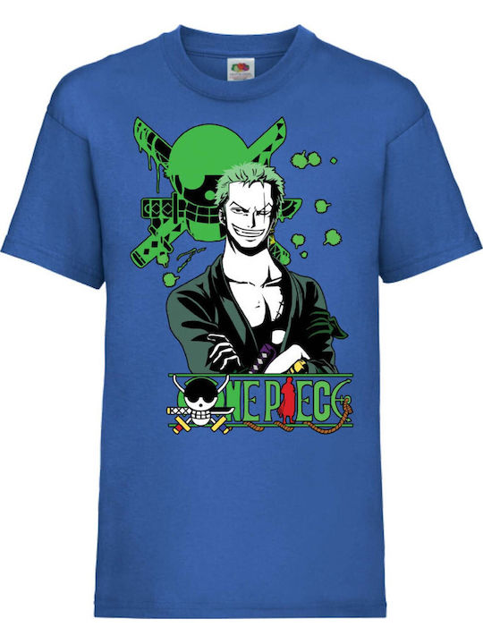Kid T-shirt Tralala One Piece Roronoa Zoro 03 J...