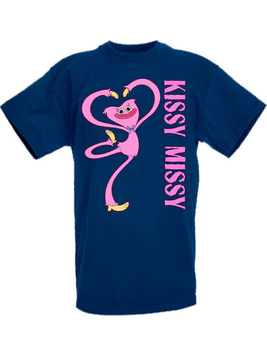 Kid T-shirt Poppy Playtime Tralala Navy