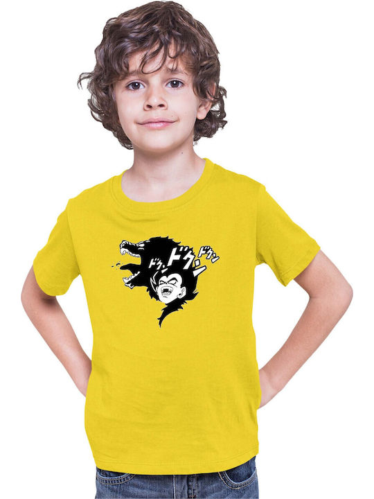 Kinder T-Shirt Dragon Ball Z Tralala Vegeta Bea...