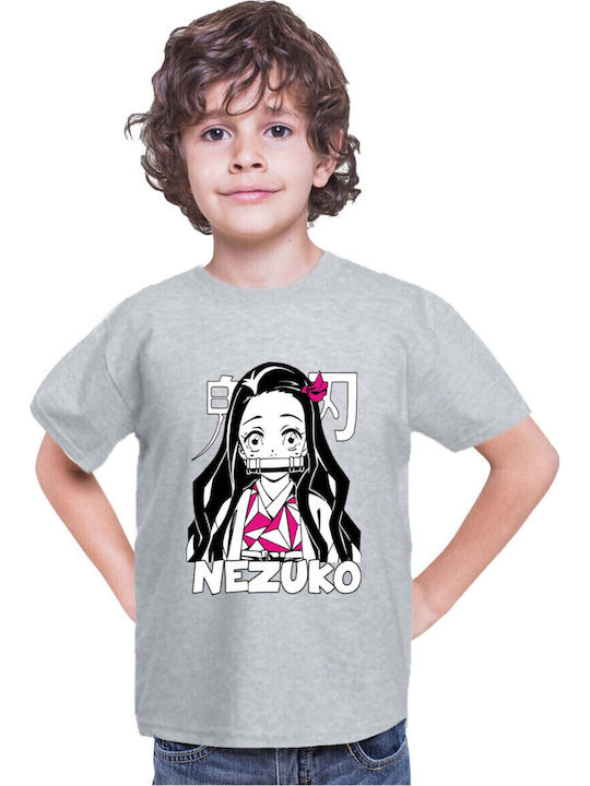 Kinder T-Shirt Demon Slayer Kimetsu No Yaiba Tr...