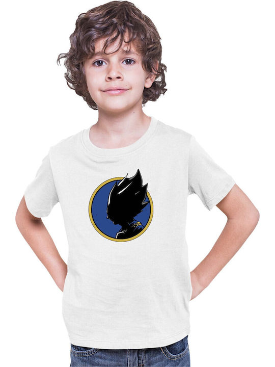 Kinder T-Shirt Dragon Ball Z Tralala Vegeta Sil...