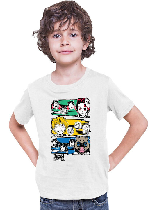 Tricou Copii Demon Slayer Kimetsu No Yaiba Tral...