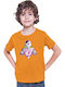 Kinder T-Shirt Dragon Ball Z Tralala Frieza 04 Orange