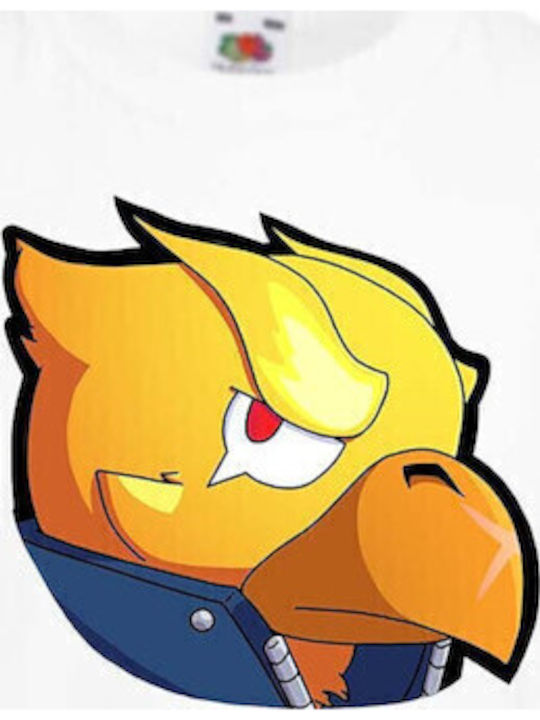 Детска тениска Tralala Brawl Stars Златна глава...