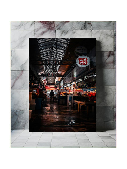 Tabloul Piața de Noapte 100x150