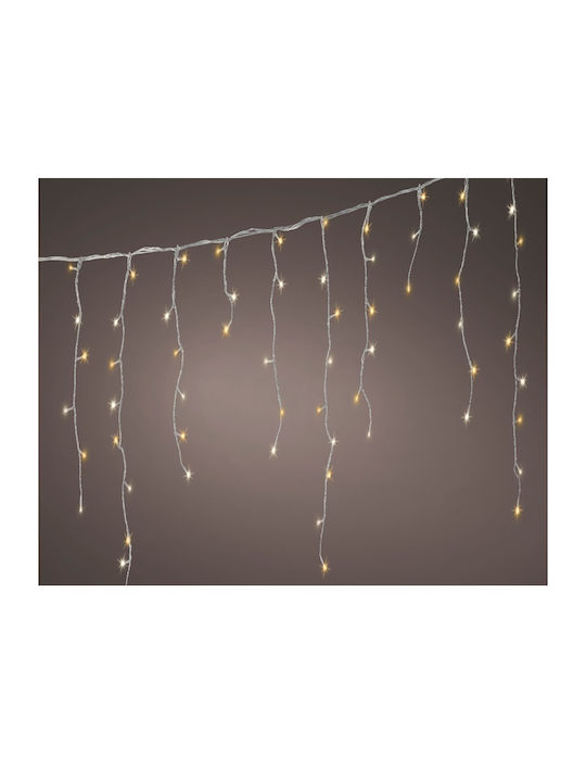240 Lights LED 5m. x 580cm Warm White type Curtain 1pcs