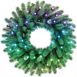 Twinkly Пластмасов Венец 50 RGB LED с Диаметър 12.5см