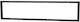 Eurolamp Externe Basis Lichtpanel LED 120x30x6.3 Schwarz-145-56393