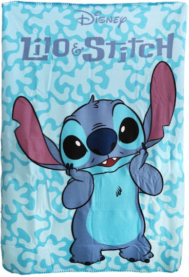 Disney Blanket Fleece Lilo & Stitch Mint Green 100x140cm