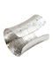 Poco Loco Women's Handcuff Bracelet Made of Stainless Steel 7.5cm