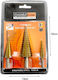 Step Drill Bits Set 3 Burghie Conice HSS pentru Metal