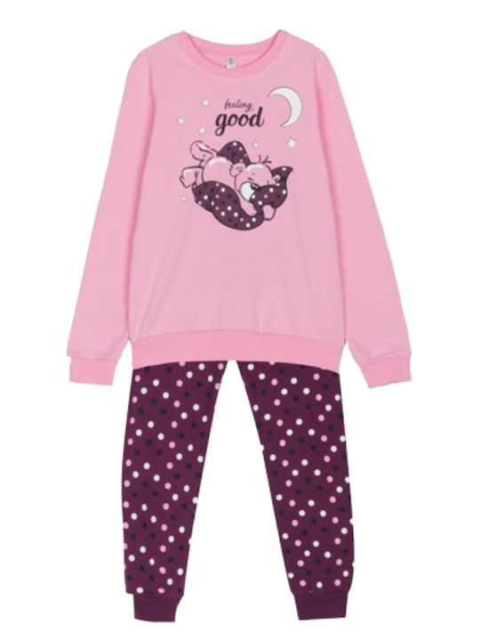 Dreams Kids Pyjamas Fuchsia