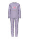 Name It Παιδική Πιτζάμα Χειμωνιάτικη Βαμβακερή Pastel Lilac