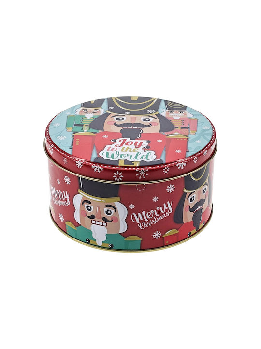 Christmas Container Metallic L13.5xW7xD13.5cm.