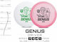Discgolf Discmania Fairway Driver Genius Active Premium Pink 7 5 -4 1