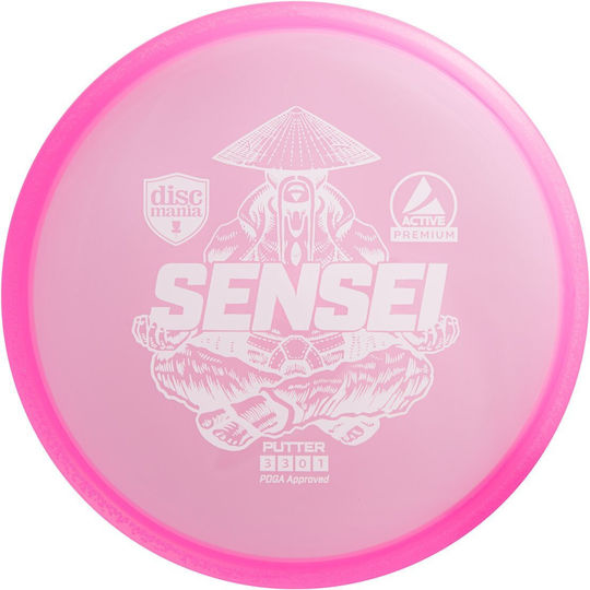 Discgolf Discmania Putter Sensei Active Premium Pink 3 3 0 1