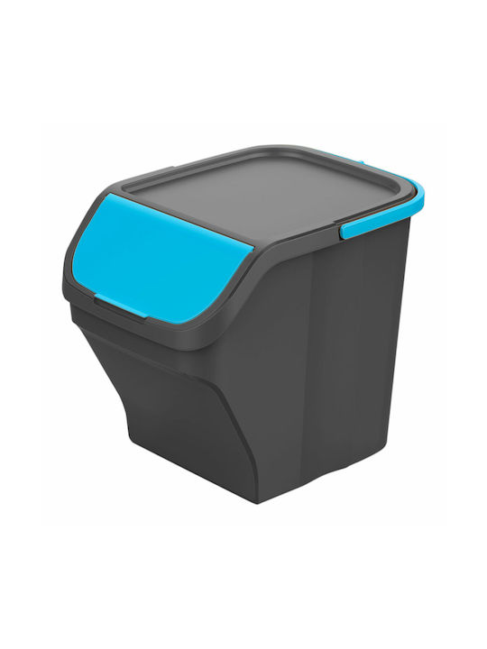 Mondex Waste Bin Recycling Plastic Blue 25lt 1pcs