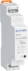 Elmark Ρελέ Ράγας Ισχύος 16A με Τάση 24V