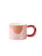 Glos Cani Ceramice Pufo Ceai Cafea 250 Ml Roșu