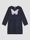Girls Dress Long Sleeve Blue